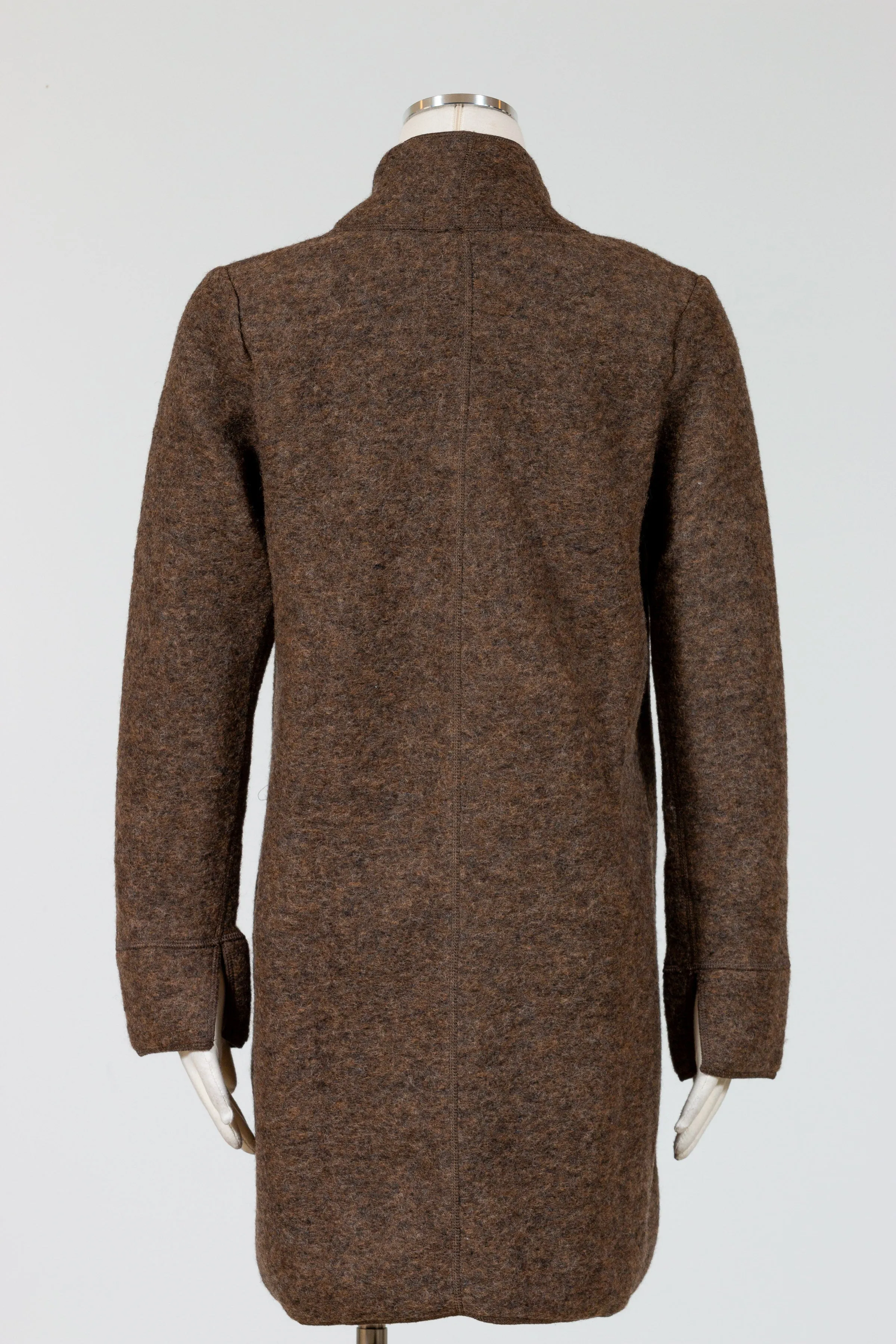 Boiled Wool Coat
