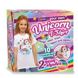Colour Your Own Unicorn T-Shirt Boxset