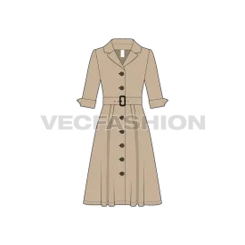 Women's Business Coat Dress